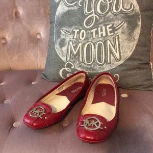 Michael Kors red flats